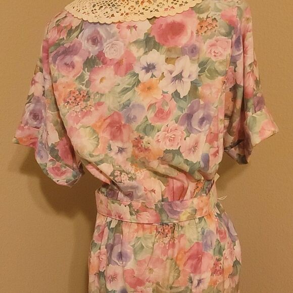 COPY - Vintage. Cottagecore Penbrooke Lane vintage dress 12 - Picture 2 of 10